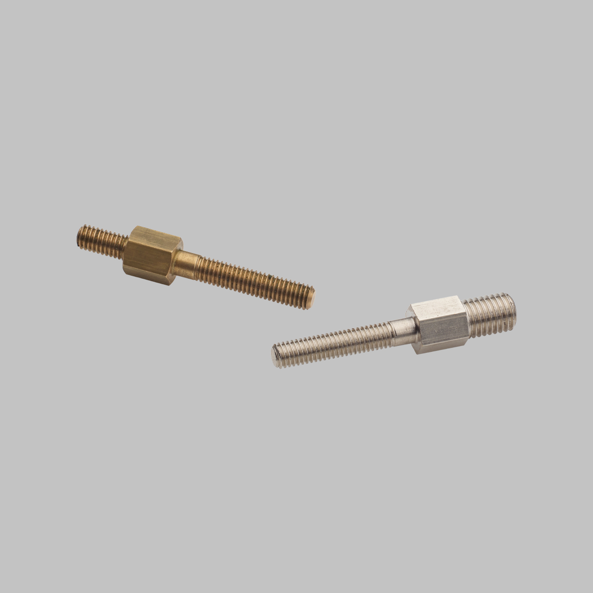 Nickel-plated brass screw